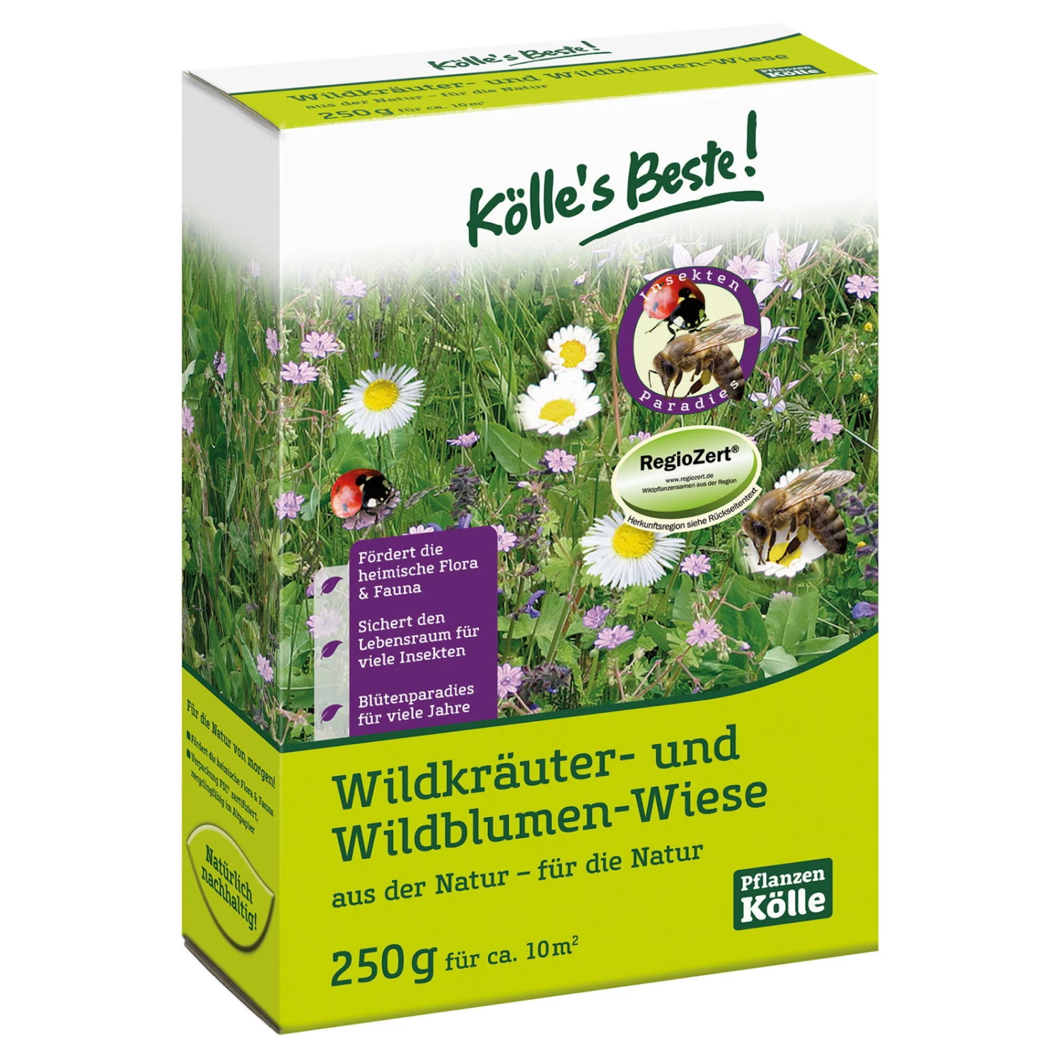 Kölle's Beste Wildkräuter- & Wildblumen-Wiese, Unterbayrische Region, 250 G 3 Kölle's Beste Wildkräuter- & Wildblumen-Wiese, Unterbayrische Region, 250 G