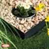 Rasenkante, Anthrazit, Stahl, 118 X 12,5 Cm -Garten Saat Verkäufe 0910301335 Rasenkante Metall anthrazit 2 109348