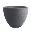Pflanzgefäß "Lara" Grau, Rillenoptik, Ø 40 Cm, Höhe 31 Cm, Füllvol. 26 L 2 Pflanzgefäß "Lara" Grau, Rillenoptik, Ø 40 Cm, Höhe 31 Cm, Füllvol. 26 L -Garten Saat Verkäufe 3210103162 Pflanzgefae Rillenoptik Lara grau D40xH31cm26Ltr 24021