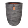 Pflanzvase Rib Bella Anthrazit 1 Pflanzvase Rib Bella Anthrazit -Garten Saat Verkäufe 3210103446 Pflanzvase Tutch Riffel Bella anthrazit D46xH58cm 87Ltr 45567