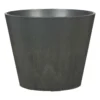 Pflanzgefäß 'Purista', Dunkelgrau, Ø 30 X H 24 Cm 2 Pflanzgefäß 'Purista', Dunkelgrau, Ø 30 X H 24 Cm -Garten Saat Verkäufe 3210103995 Pflanzgefaess Purista mit Reservoir carbon 97847