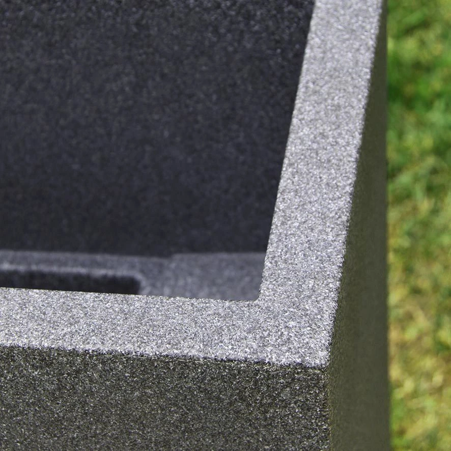 Pflanzkasten Kube High, Granit, L 80 X B 30 X H 70 Cm 5 Pflanzkasten Kube High, Granit, L 80 X B 30 X H 70 Cm – Bild 3