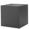 Gartensilber Pflanztrog Kubus Anthrazit -Garten Saat Verkäufe 3230600023 Pflanztrog Kubus anthrazit 50x50x50cm 79l 49229